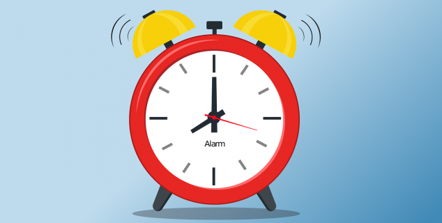 Illustrasjon av en klokke