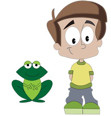 gutt og frosk.pixabay.14.12.2020