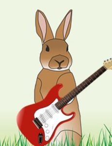 haren med gitaren