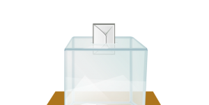 illustrasjon av en valgurne