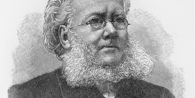 Henrik Ibsen by Gustav Borgen