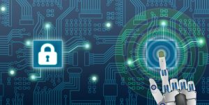 Abstrakt illustrasjon som fremstiller teknologi