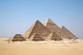 Bilde av en pyramide i Egypt