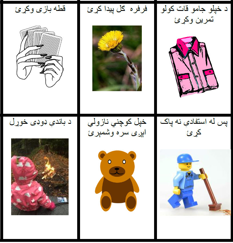 Bilde av BINGO-ark fra NAFO