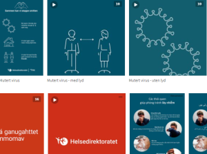 Skjermbilde av nettsiden til fhi